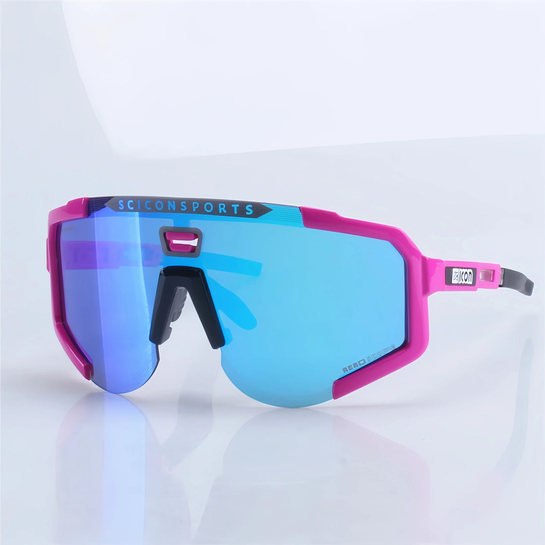 SC Icon Aeroscope Cycling Glasses – Photochromic UV400 Sports Eyewear
