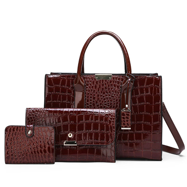 Luxury Handbags For Women's Designer Patent Leather Bags