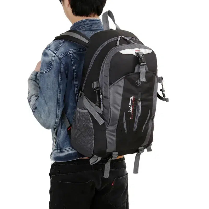 Quality Nylon Waterproof Travel Backpacks Men Climbing Travel Bags-backpack-Bennys Beauty World