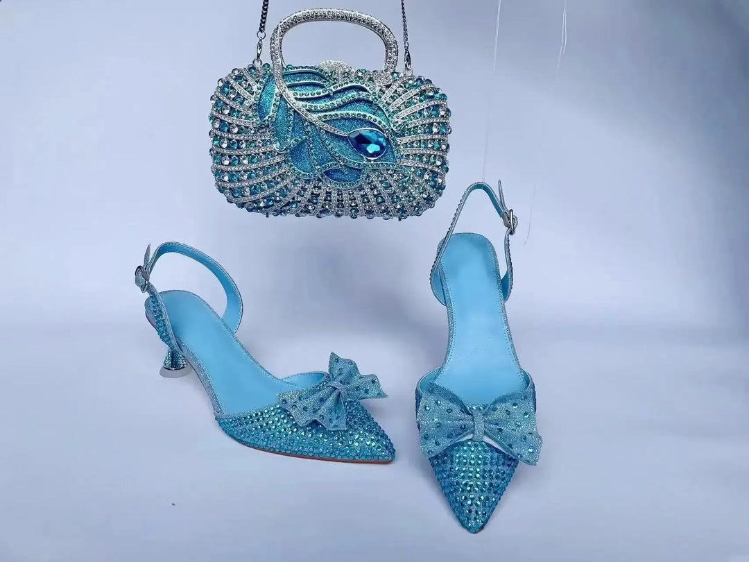 Lady Diamonds Evening Clutch Purse Bag-purse-Bennys Beauty World