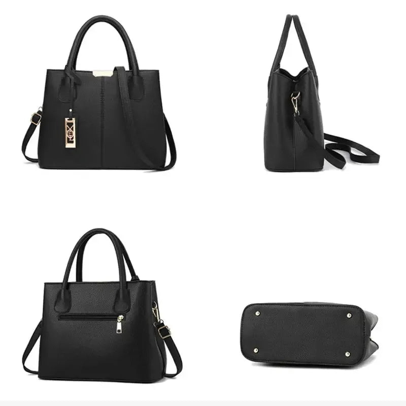 Famous Designer Brand Bags Women Leather Handbag New Luxury Ladies Purse zwq-Bennys Beauty World
