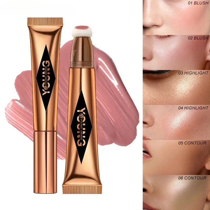 Multifunctional Liquid Blush Face Contour Highlight Eye Shadow