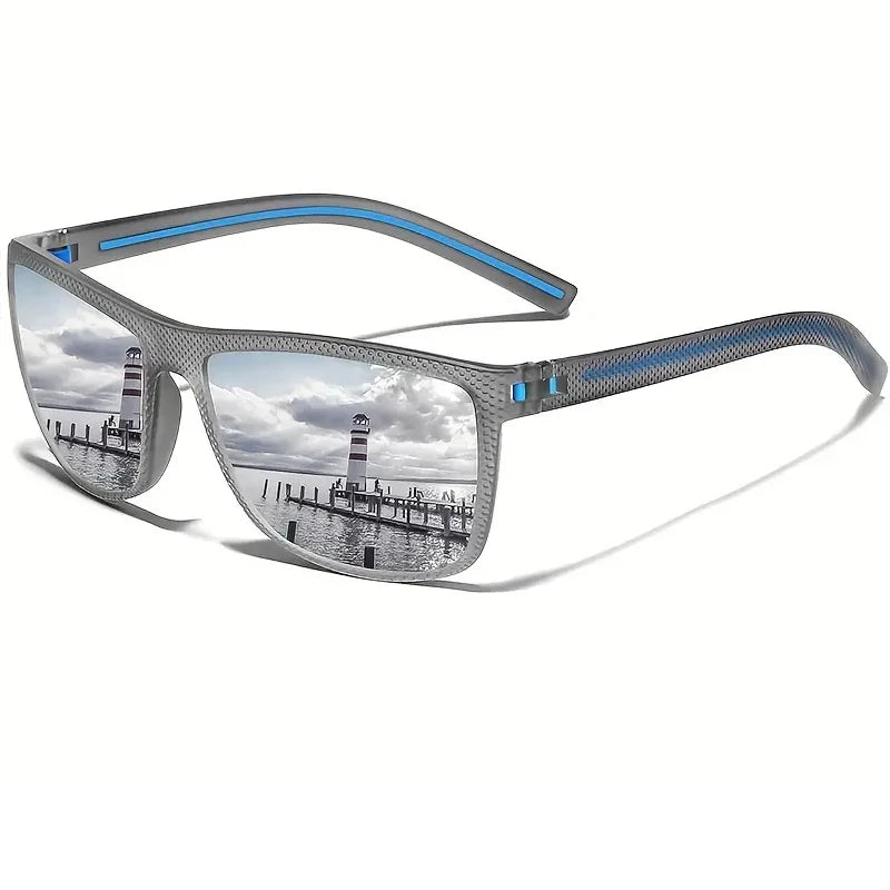 Square Polarized Sunglasses – Lightweight UV Protection for Men &amp; Women