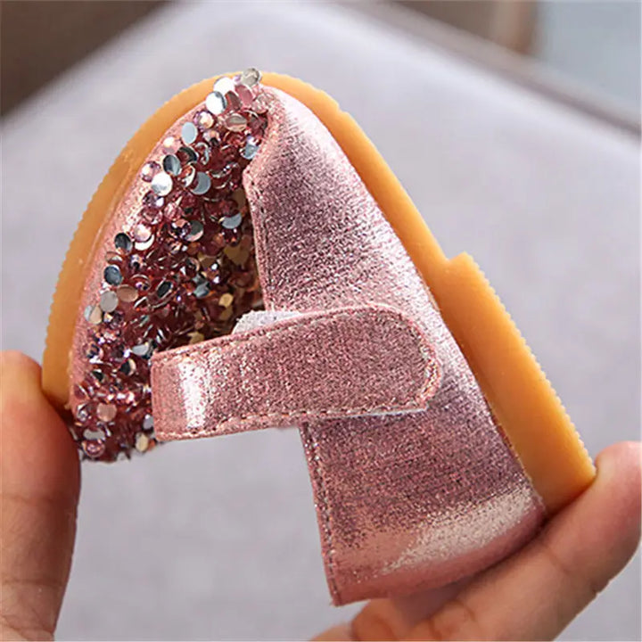Girls' Glitter Princess Sandals