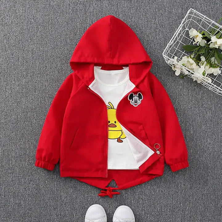 Boys Cartoon Jacket Coat Children Outerwear