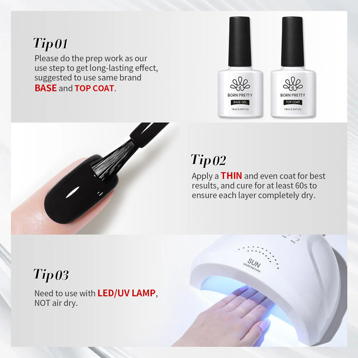 10ml Gel Nail Polish Gel 130 Colors Semi Permanent Solid Nail Gel