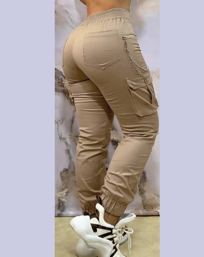 Women's Pants Fashion Casual Cargo Pants