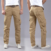 Men's Cargo Pants Army Tactical Pants Male Multi-pocket Pants-pants-Bennys Beauty World