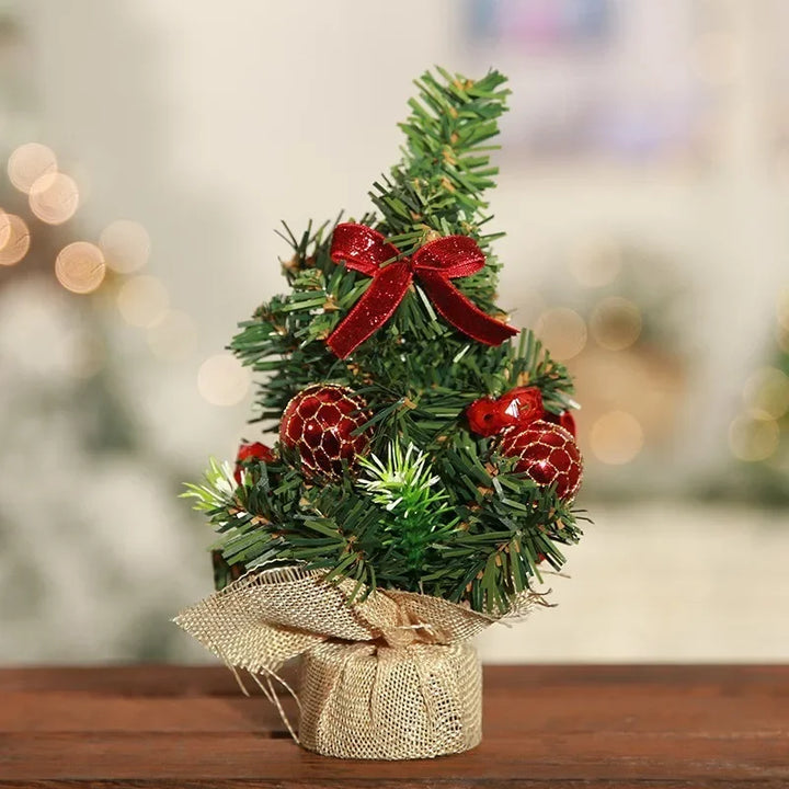 Mini Christmas Tree Home Office Desktop Decorations