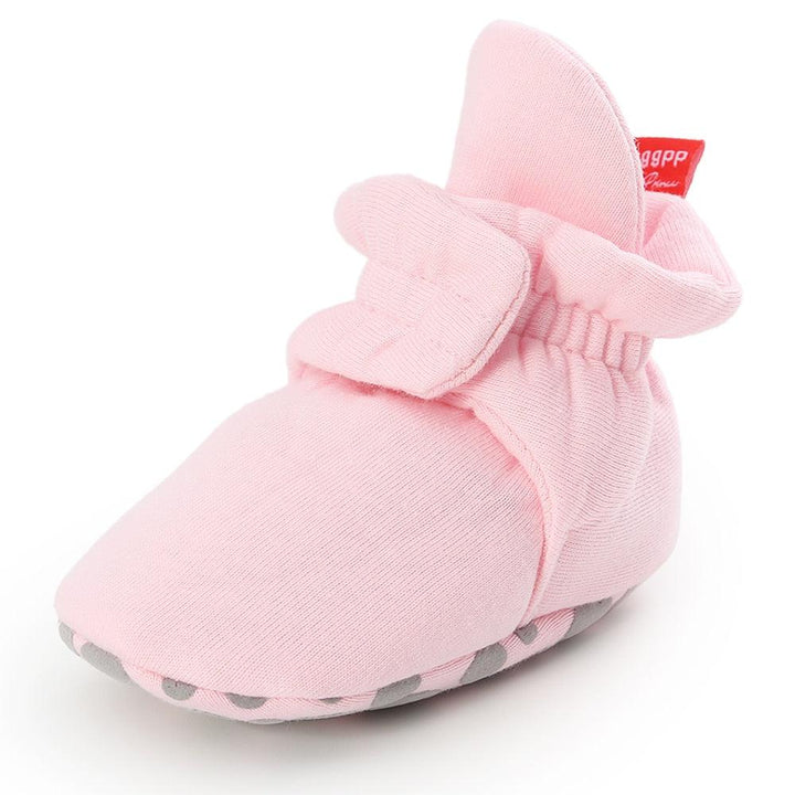 Newborn Baby Socks Shoes Boy Girl Star Toddler First Walkers Booties-Shoe-Bennys Beauty World