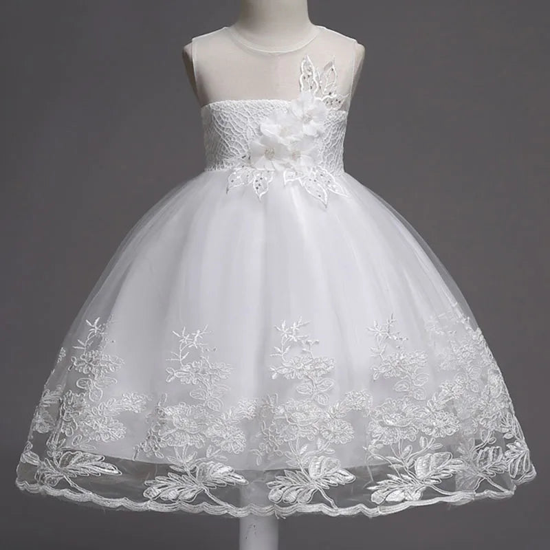 Girls Tutu Ballet Dance Dress – Sleeveless Princess Costume