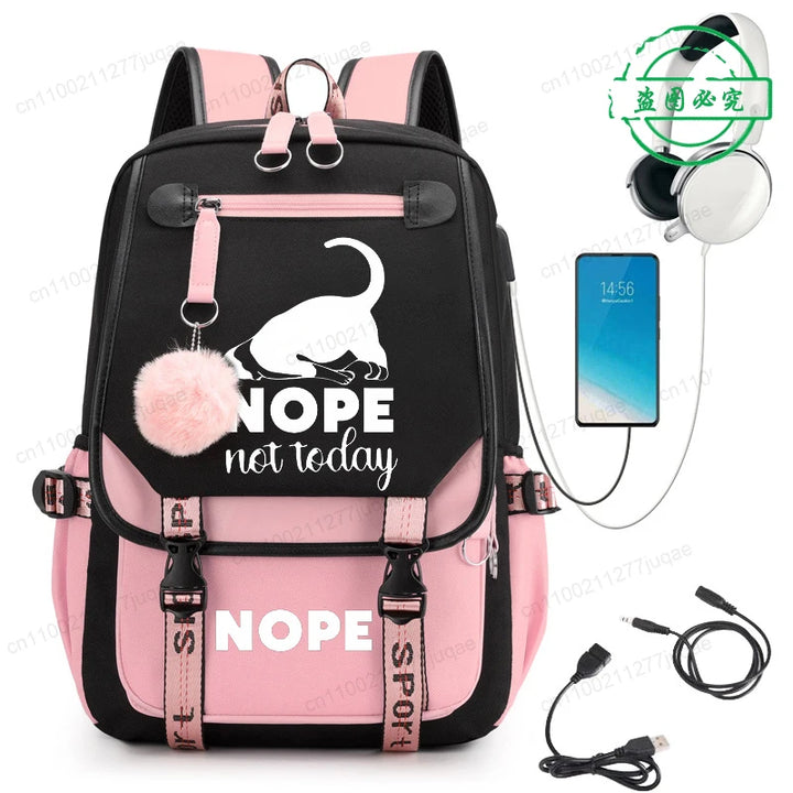 Women Schoolbag Waterproof Large Capacity S