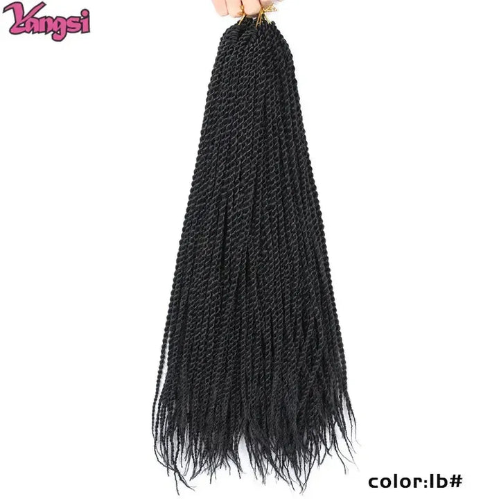 Full Star Pre-Twisted Crochet Braids – 30 Strands/Pack Synthetic Ombre Braiding Hair-braids-Bennys Beauty World