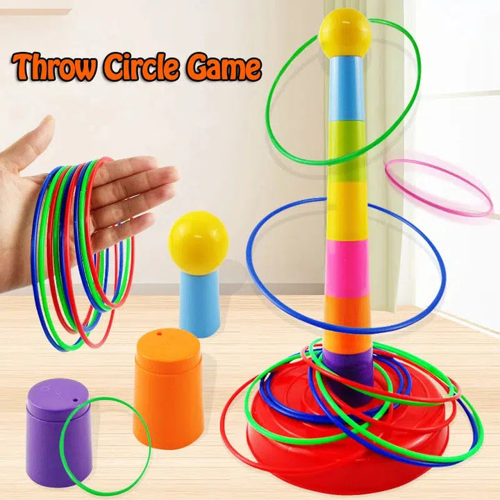 Children Throw Circle Game Stacked Toys-toys-Bennys Beauty World