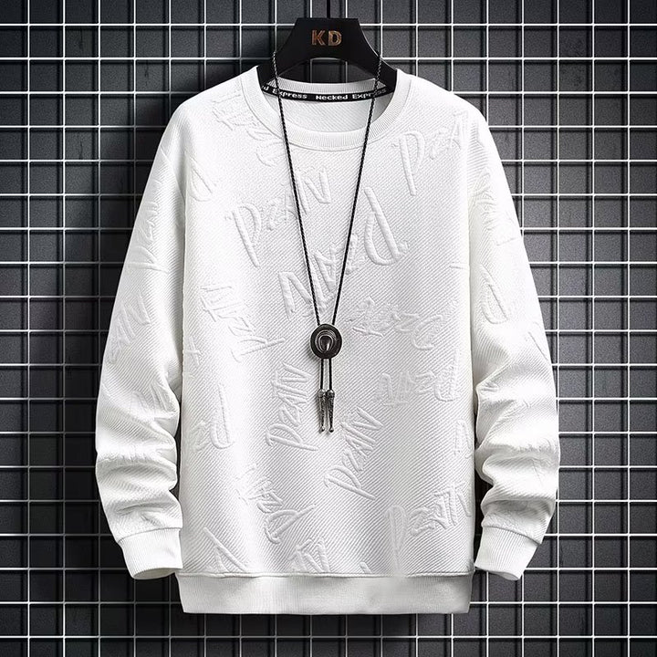 Men's Sweatshirt Fashion Long Sleeve Top For Men-Shirts-Bennys Beauty World