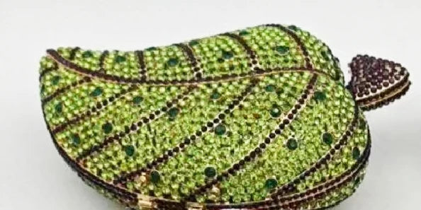 Crystal Diamond Evening Clutch Bag