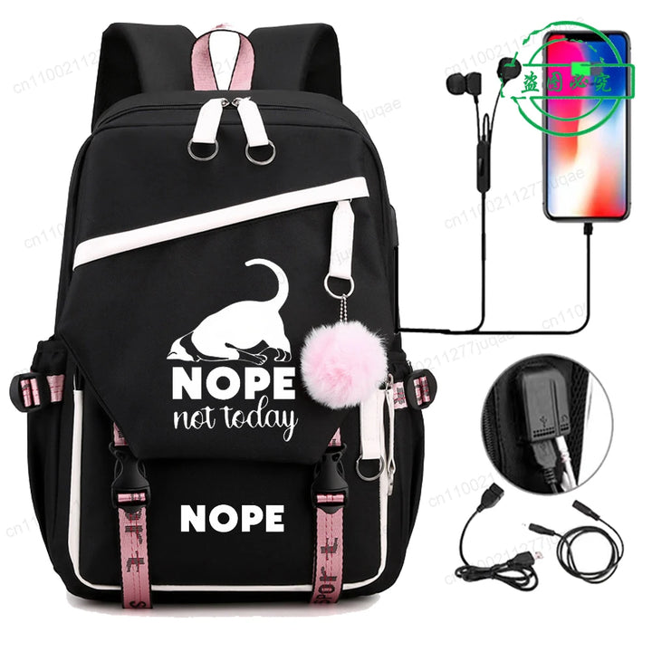 Women Schoolbag Waterproof Large Capacity S