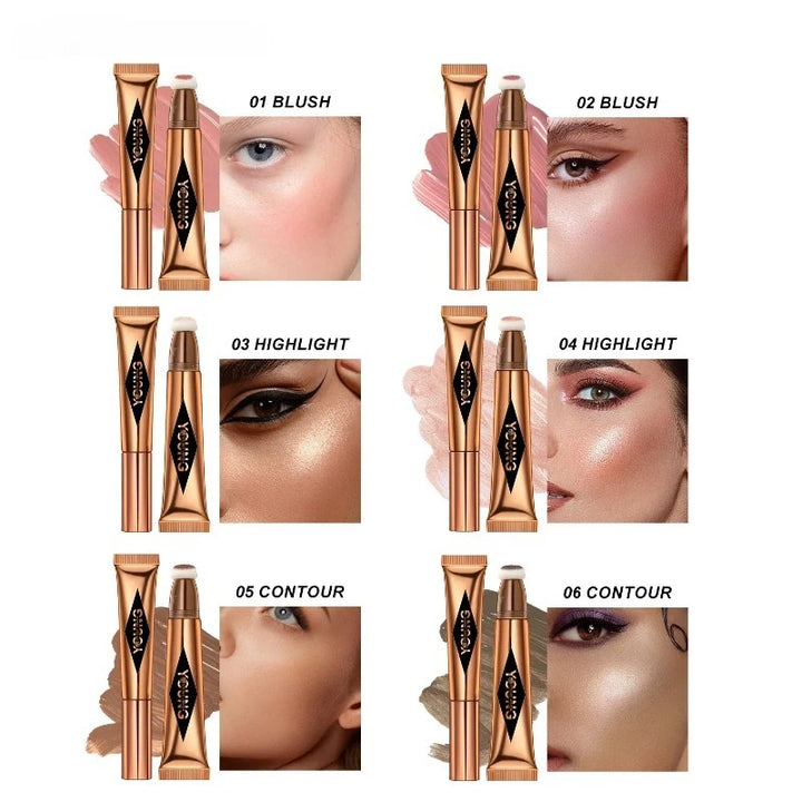 Multifunctional Liquid Blush Face Contour Highlight Eye Shadow