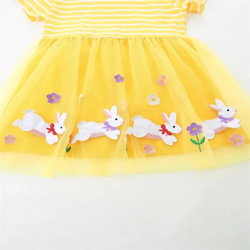 Jumping Meters 2-7T Summer Princess Girls Dresses-Dresses-Bennys Beauty World