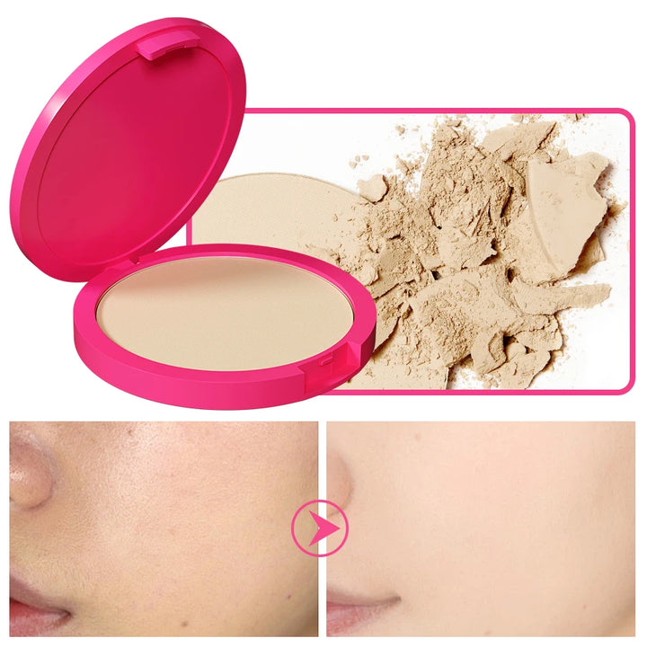 Natural Matte Pressed Powder Oil Control Brightening