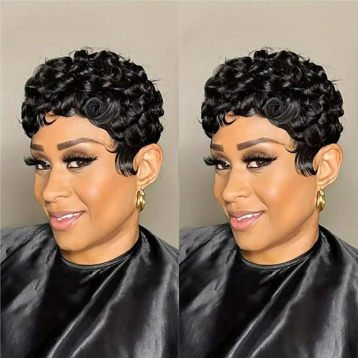 Synthetic Wigs Short Pixie Cut Wigs for Women