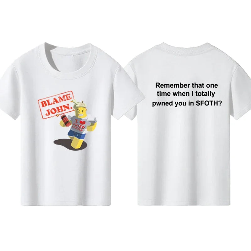 Kids Printed Graphic T-Shirt | Boys &amp; Girls Summer Casual Tee | Ages 7–13