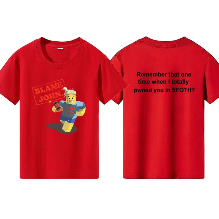 Kids Printed Graphic T-Shirt | Boys &amp; Girls Summer Casual Tee | Ages 7–13