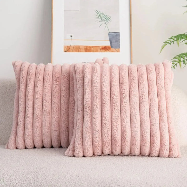 Faux Fur Sofa Cushion Cover - Bennys Beauty World