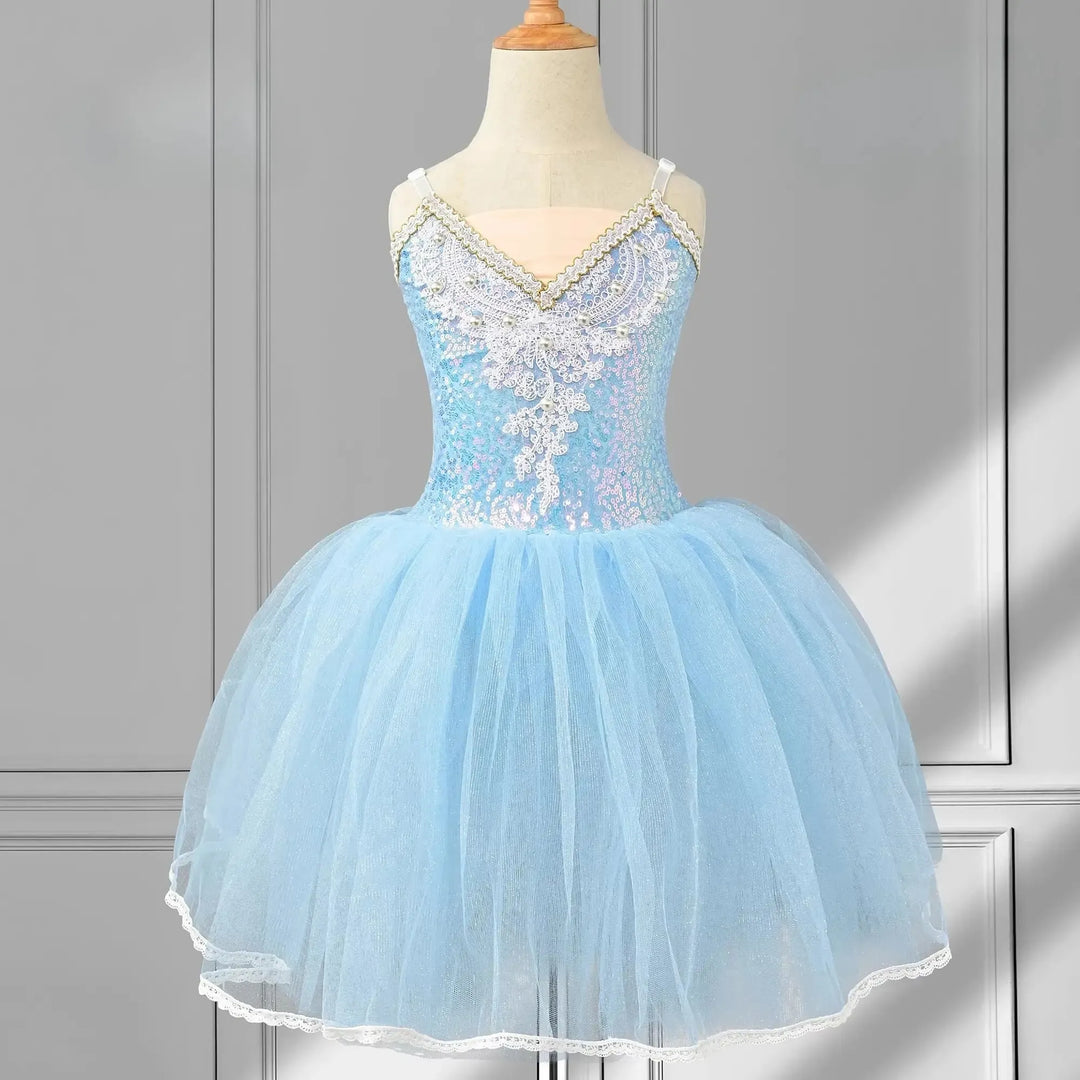 VIKITA Girls Flare Sleeve Princess Dress – Sizes 3T–10T - Bennys Beauty World