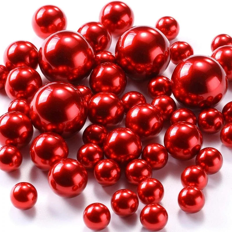 Christmas Vase Filler Beads Floating Pearls