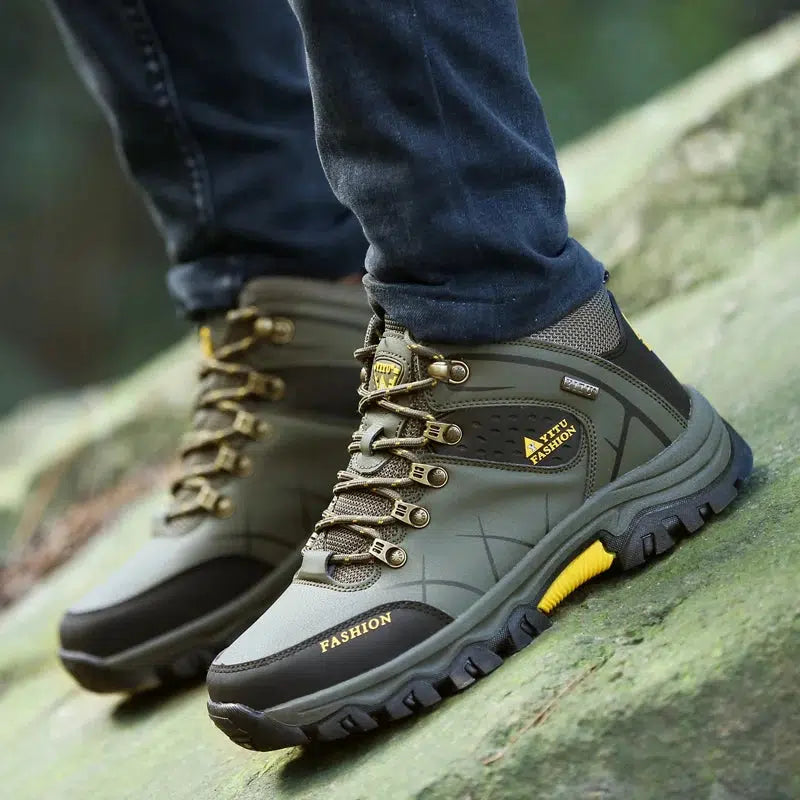 Hiking Boots Mens Waterproof Outdoor Shoes-Bennys Beauty World