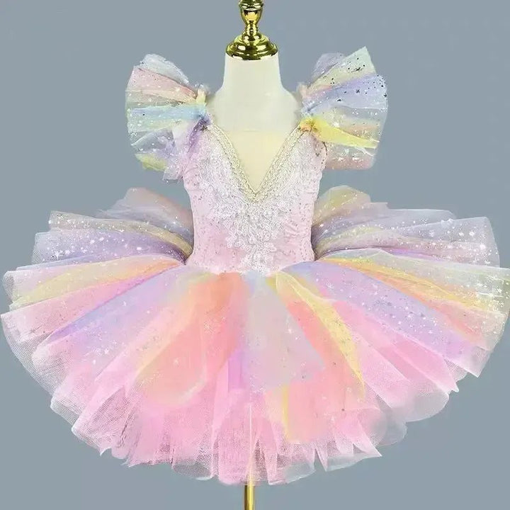 Girls Princess Tutu Dress – Ballet Dance Costume for Kids - Bennys Beauty World
