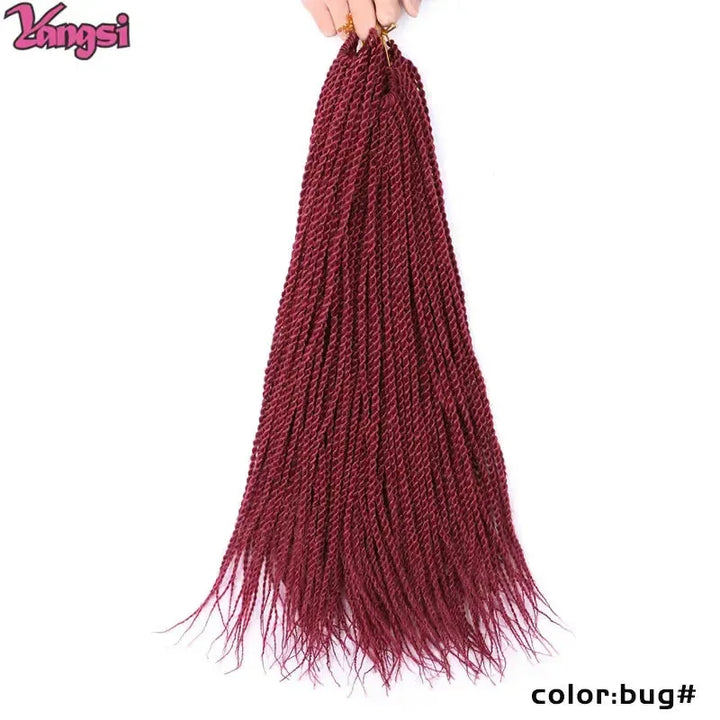 Full Star Pre-Twisted Crochet Braids – 30 Strands/Pack Synthetic Ombre Braiding Hair-braids-Bennys Beauty World