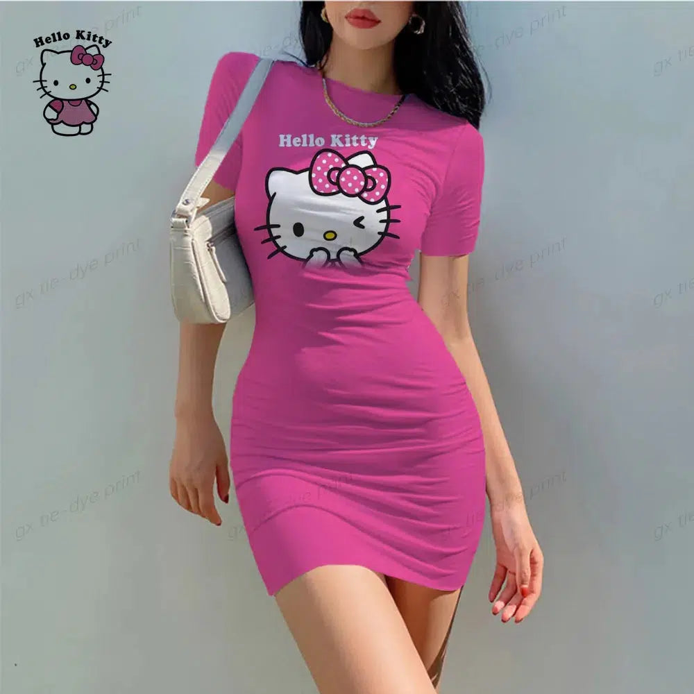 Womens Dresses O Neck Summer Casual Dress-Dress-Bennys Beauty World