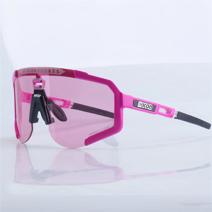 SC Icon Aeroscope Cycling Glasses – Photochromic UV400 Sports Eyewear
