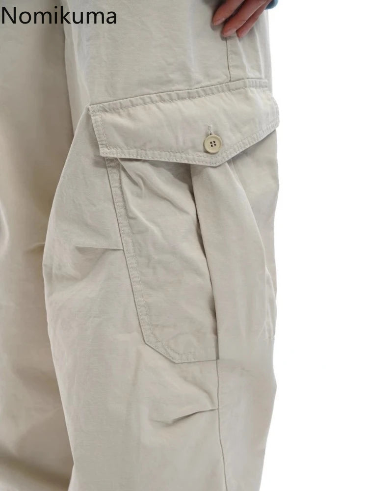 Streetwear Casual Cargo Pants for Women Bottoms Summer Pants