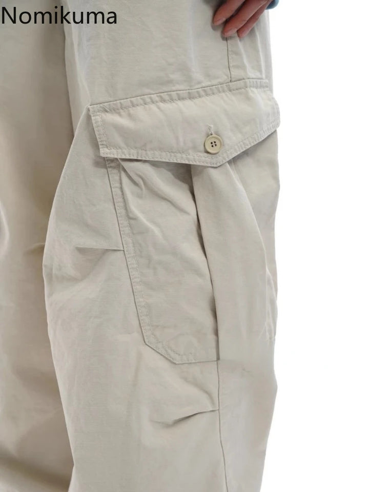Streetwear Casual Cargo Pants for Women Bottoms Summer Pants