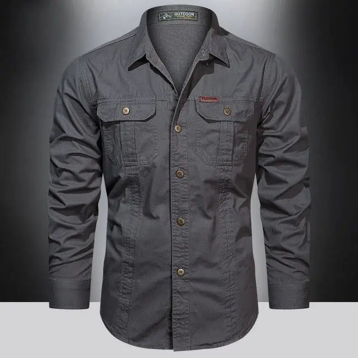 Cotton Cargo Shirt for Men