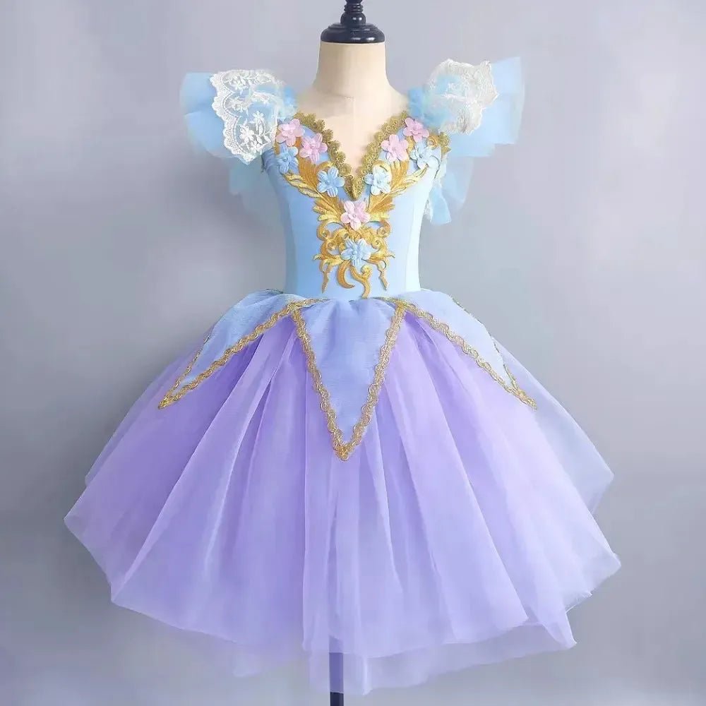 Girls Princess Fairy Tutu Dress – Ballet Dance Costume - Bennys Beauty World