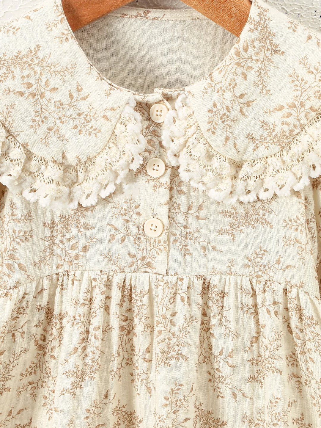 Country-Style Long-Sleeve Girls&