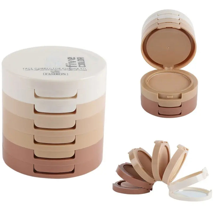 5 Colors Soft Highlighter Powder Professional Makeup