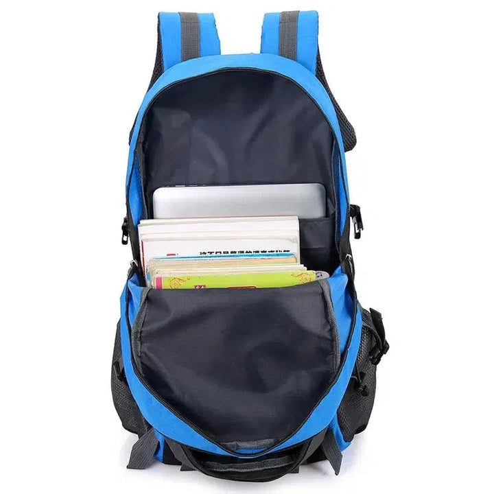 Quality Nylon Waterproof Travel Backpacks Men Climbing Travel Bags-backpack-Bennys Beauty World