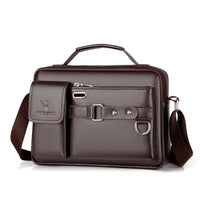 Men PU Leather Shoulder Fashion Business Crossbody Bags-bag-Bennys Beauty World