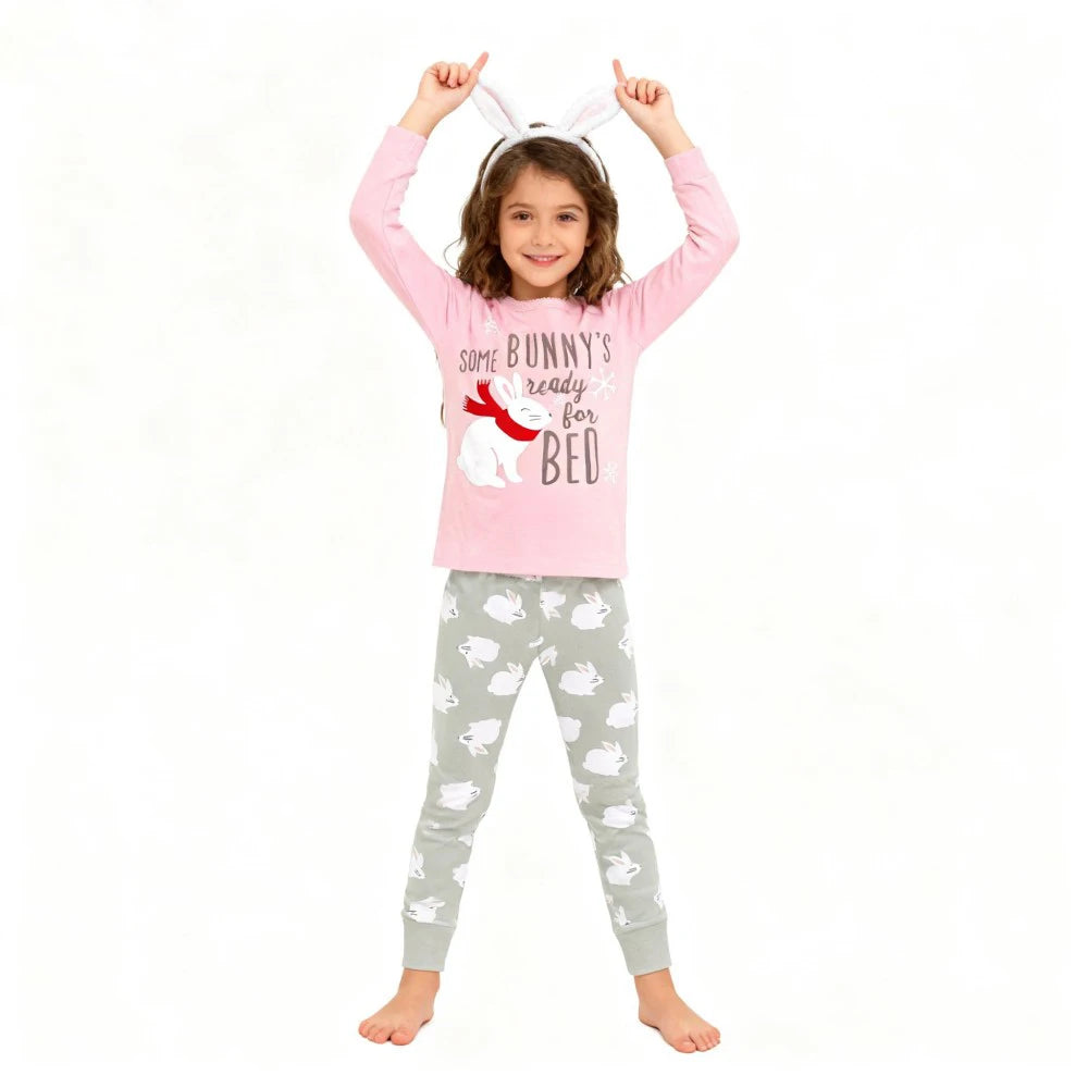 Kids Animal Print Long-Sleeve Pyjama Set | Boys &amp; Girls Sleepwear | Ages 2–7