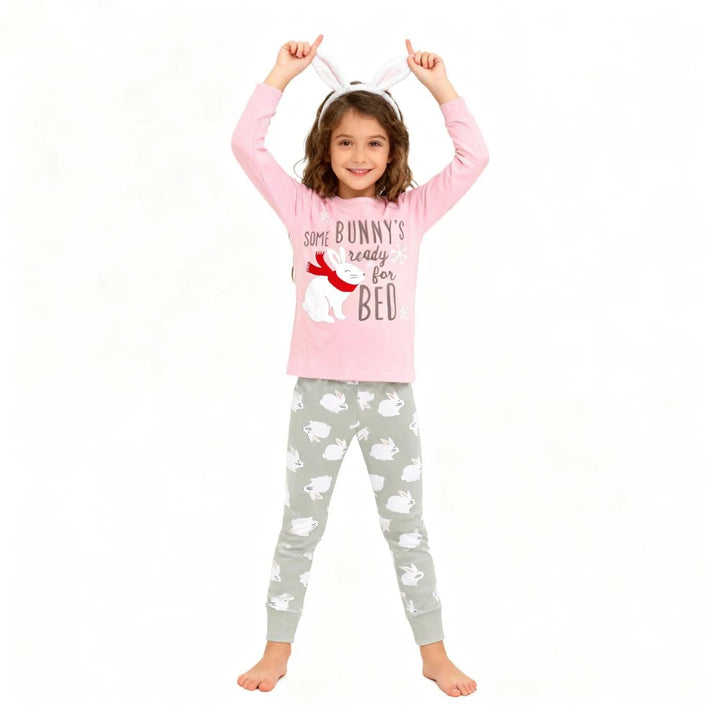 Kids Animal Print Long-Sleeve Pyjama Set | Boys &amp; Girls Sleepwear | Ages 2–7
