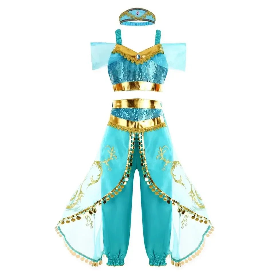 Girls Fairy Princess Dress with Wings – Halloween Costume - Bennys Beauty World
