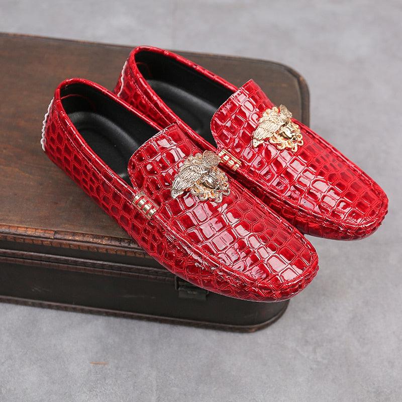Men's Leather Casual Loafers Shoes