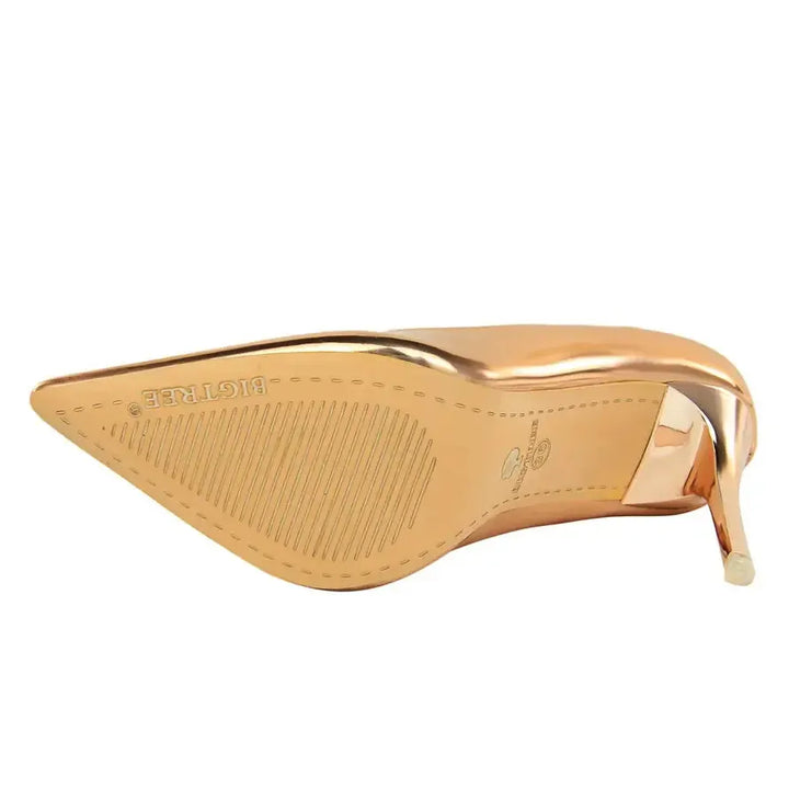 Women Patent Leather Pumps High Heels-Shoes-Bennys Beauty World