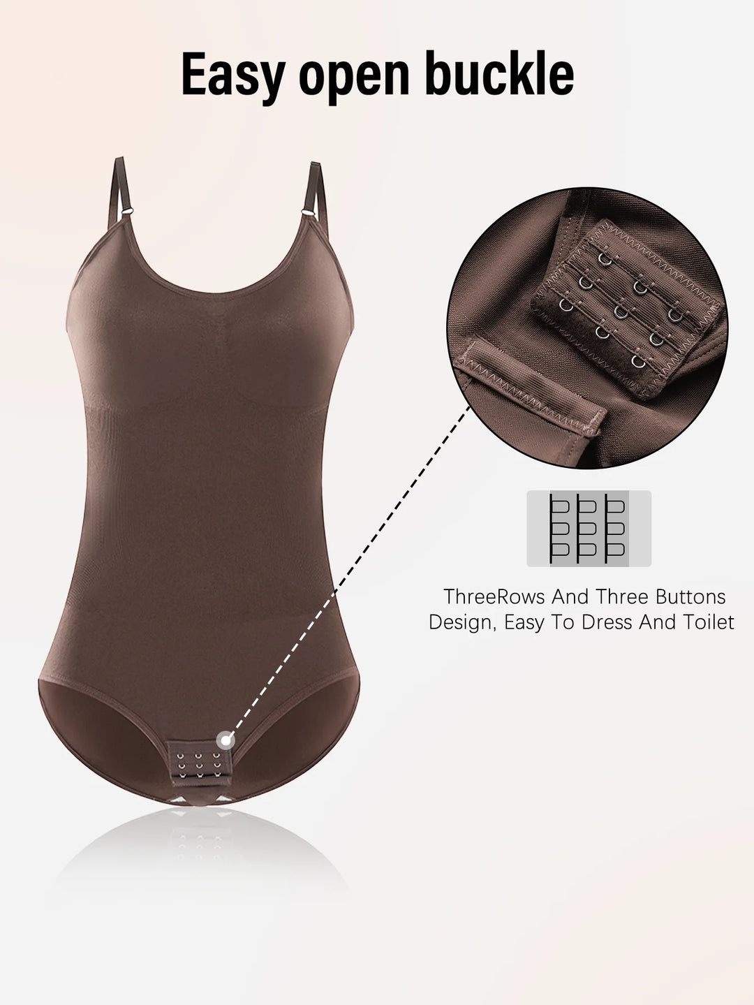 Women's Shapewear Seamless Slimming Butt Lifter Body Suits