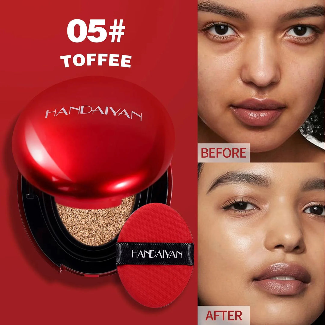 Waterproof Air Cushion Foundation  Long-lasting Makeup